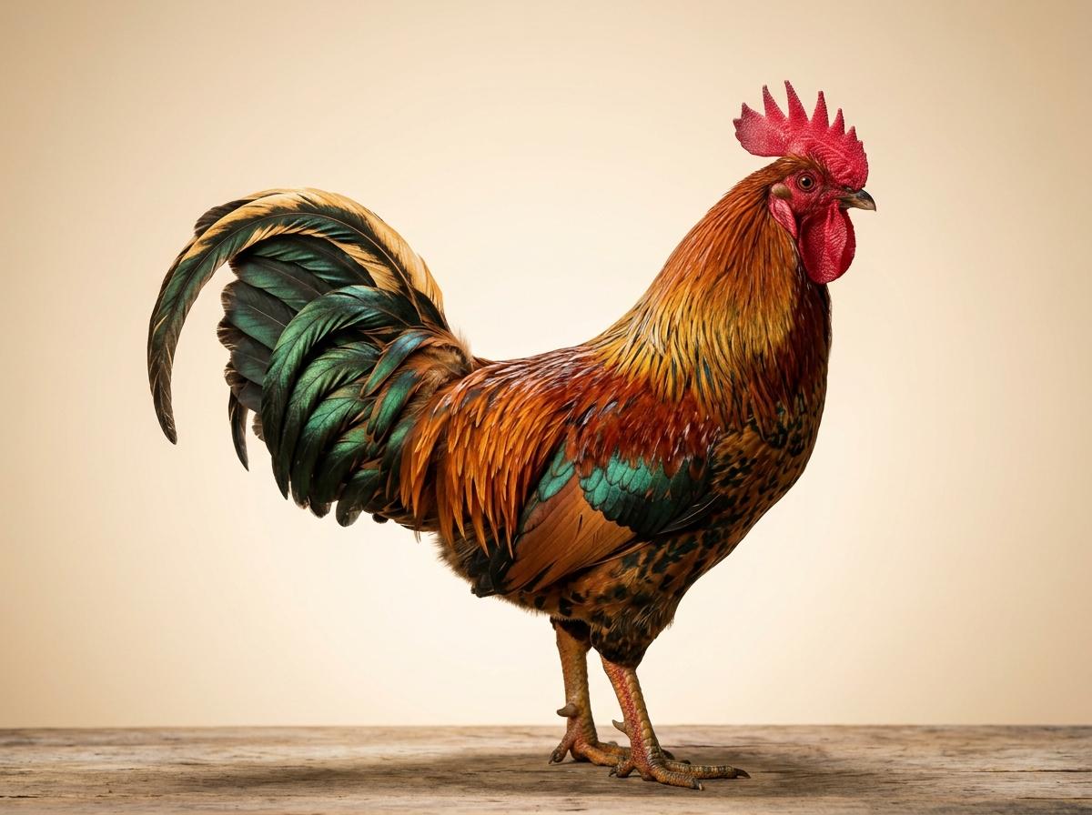 A Very Alive Rooster