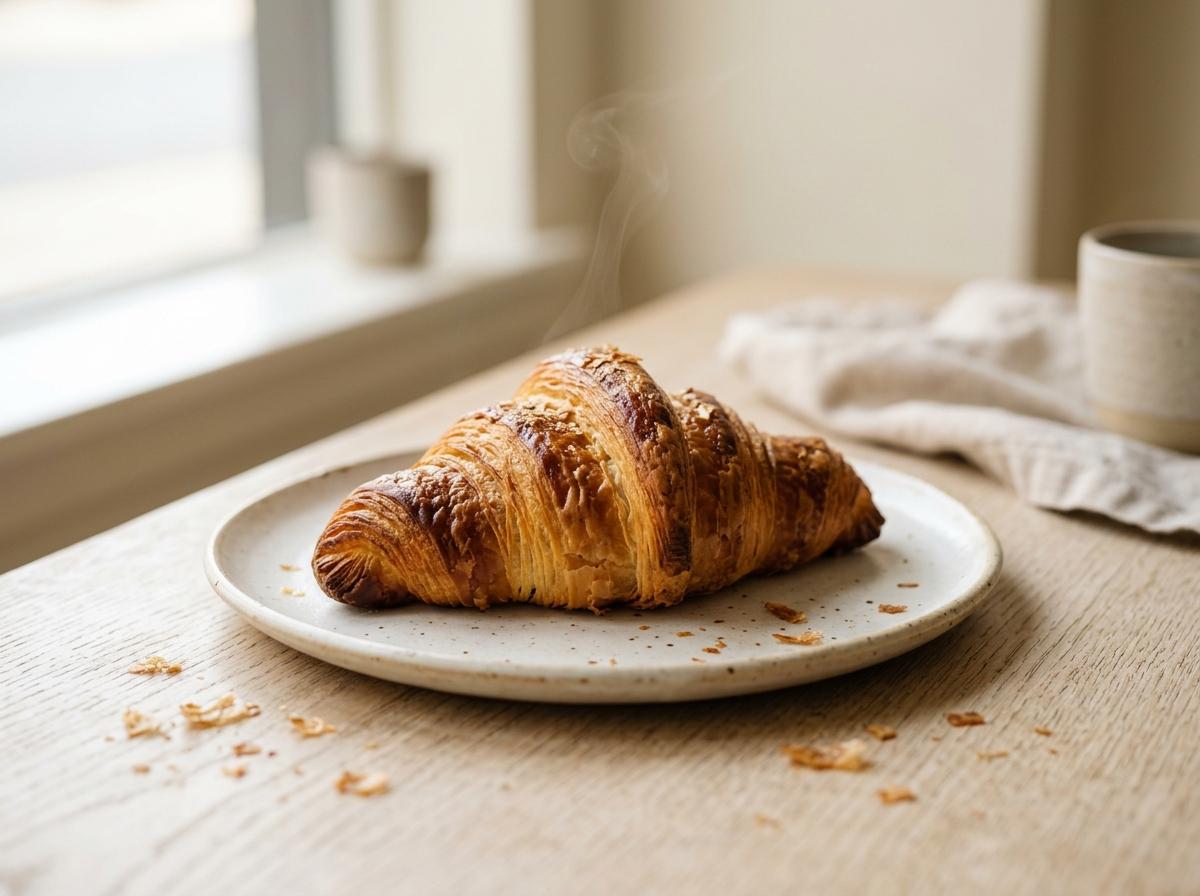 A Warm Butter Croissant